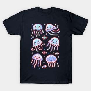 Cotton Candy Jellyfishes #1 T-Shirt